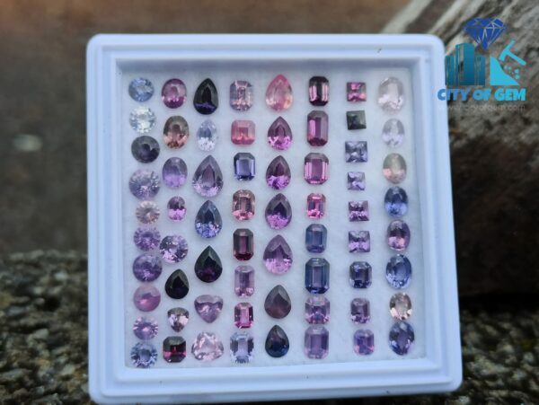 Fine Quality Ceylon Natural Sapphire Wholesale Faceted Gemstones Lot - Unheated - citi of gem Ratnapura