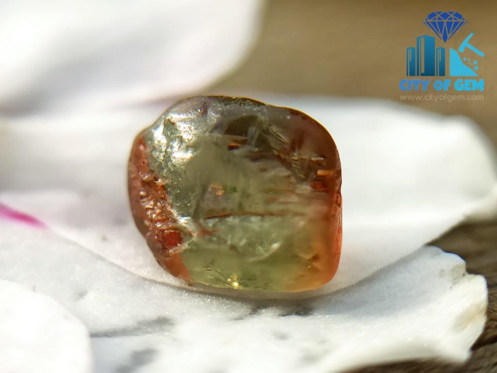 Rare Natural Andalusite Rough Gemstones with strong pleochroism