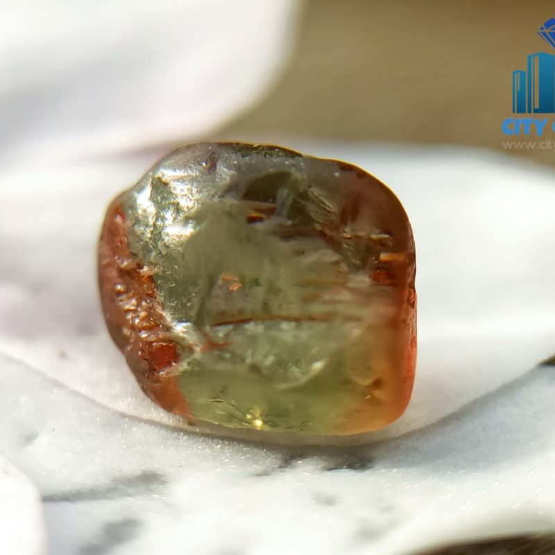 Rare Natural Andalusite Rough Gemstones with strong pleochroism