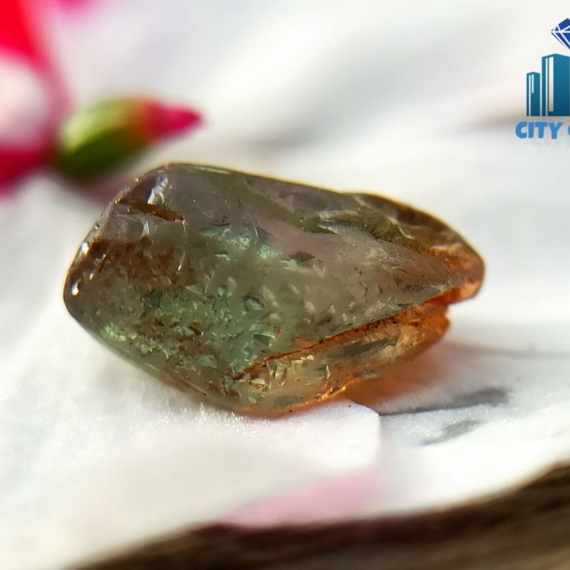 Rare Natural Andalusite Rough Gemstones with strong pleochroism