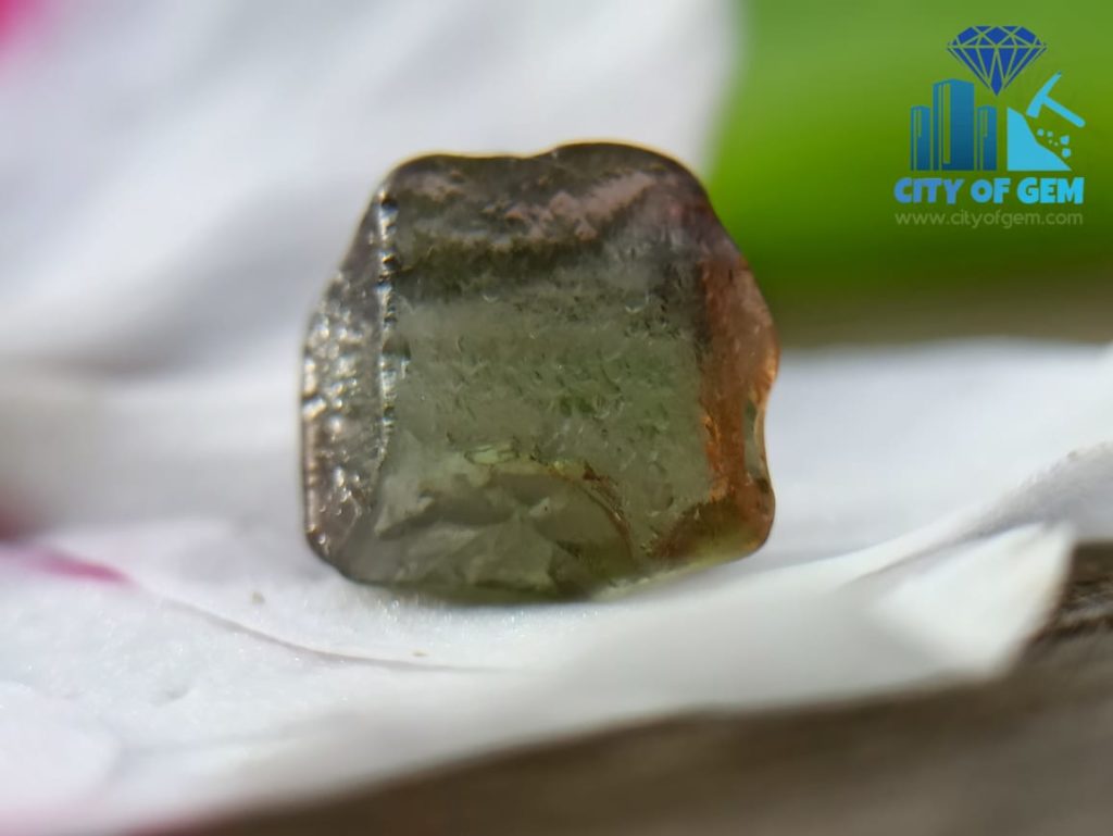 Rare Natural Andalusite Rough Gemstones with strong pleochroism