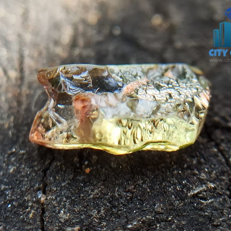 Rare Natural Andalusite Rough Gemstones with strong pleochroism