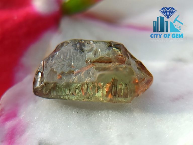 Rare Natural Andalusite Rough Gemstones with strong pleochroism