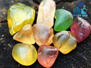 Interesting Colours of Zircon Family - Natural Rough Zircons from Sri Lanka