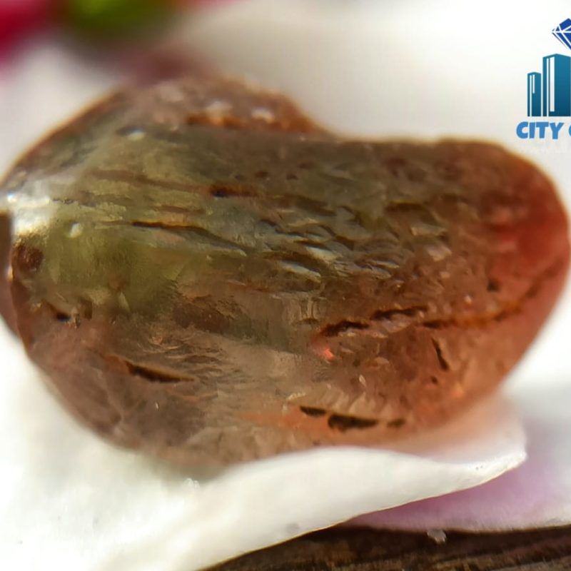 Rare Natural Andalusite Rough Gemstones with strong pleochroism