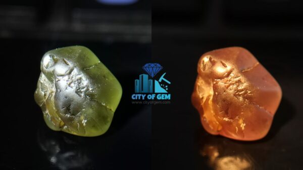 Very Rare Natural Chrysoberyl Alexandrite Sixling (flower) Crystal from Sri Lanka - city of gem Ratnapura