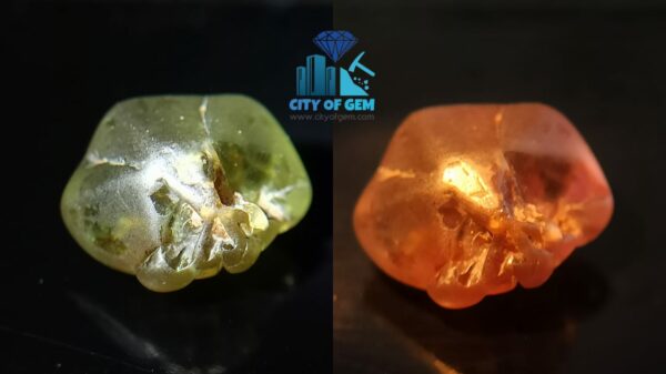 Very Rare Natural Chrysoberyl Alexandrite Sixling (flower) Crystal from Sri Lanka - city of gem Ratnapura