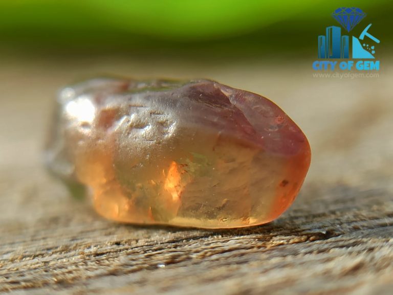 Rare Natural Andalusite Rough Gemstones with strong pleochroism
