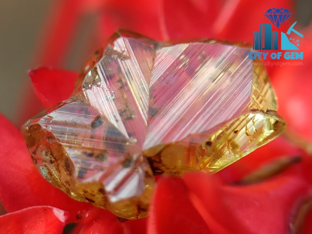 Rare Natural Chrysoberyl Transparent Sixling (flower) Crystal from Sri ...