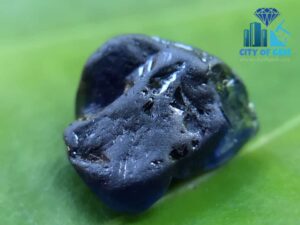 Ceylon Natural Dark Blue Sappphire Rough Gemstone - Kaka neelam