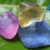High Quality Ceylon Natural Blue, Pink and Yellow Sapphire Rough Stones - city of gem ratnapura