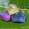 High Quality Ceylon Natural Blue, Pink and Yellow Sapphire Rough Stones - city of gem ratnapura