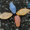 Ceylon Natural Sapphire Complete Crystals Collection with Unique Colours ( on of the best colour of Padparadscha ) - city of gem Ratnapura