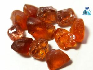 Natural Lotus Garnet, Spessartite Garnet and Hessonite Garnet Mix Lot