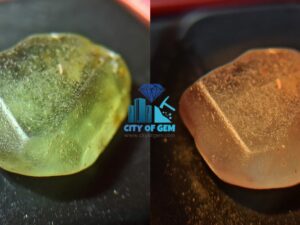 Rare Natural Chrysoberyl Alexandrite Petal Crystal from Sri Lanka - City of gem Ratnapura