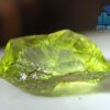 Excellent Transparent Rare Natural Chrysoberyl Apple Green Half Petal Crystal with naturally formed growth marks - city of gem ratnapura