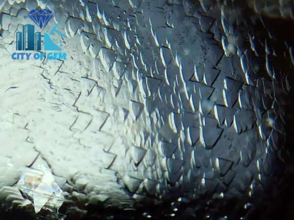 Ceylon Natural Enhydro Quartz Crystal Cluster - Visible 2 moving gass bubble - City of gem Ratnapura