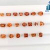 Fine Quality Natural Orange Zircon Gemstones Collection - city of gem Ratnapura