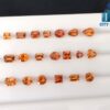 Fine Quality Natural Orange Zircon Gemstones Collection - city of gem Ratnapura
