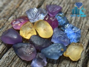 Ceylon Natural Sapphire Facet Grade Rough Collection - Mix Colour