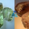 Ceylon Natural Alexandrite Cats Eye with small alexandrite couple (all facet grade) - city of gem Ratnapura