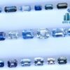Gem Quality Blue Sapphire Faceted Gemstones Collection - Octagon Shape - city of gem Ratnapura