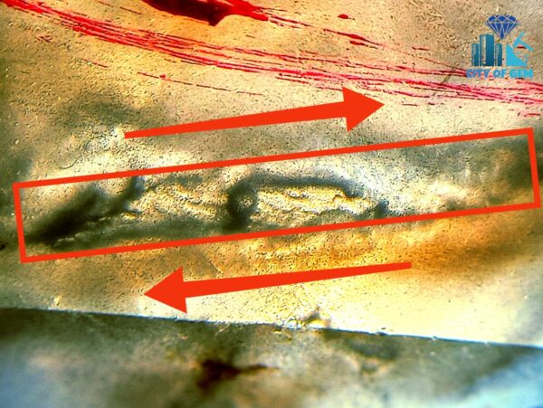 Ceylon Natural Enhydro Black Quartz Crystal - Visible moving gass bubble - city of gem Ratnapura