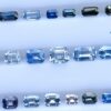 Gem Quality Blue Sapphire Faceted Gemstones Collection - Octagon Shape - city of gem Ratnapura