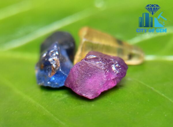 _Rambuka Sapphire - Ceylon Natural Sapphire Facet Grade Rough Collection - city of gem ratnapura