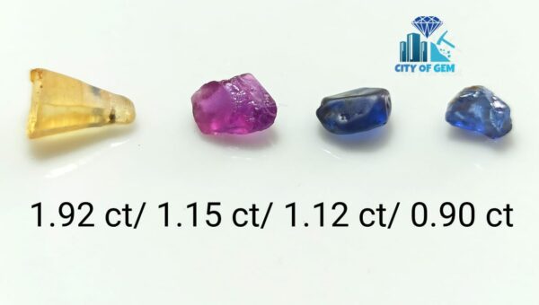 _Rambuka Sapphire - Ceylon Natural Sapphire Facet Grade Rough Collection - city of gem ratnapura