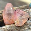 Ceylon Natural Padparadscha Sapphire Rough Gem Couple - King Sapphire - City of gem ratnapura