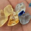 Facet Grade Ceylon Natural Sapphire Rough Gemstones Collection - City of gem ratnapura