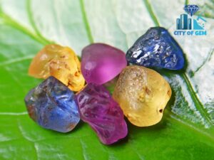 CEYLON SAPPHIRE FACET GRADE UNHEATED GEMSTONES COLLECTION