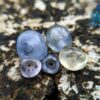 Ancient Natural Sapphire Necklace Beads from Sri Lanka mukkaru stones - Gem History