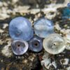 Ancient Natural Sapphire Necklace Beads from Sri Lanka mukkaru stones - Gem History