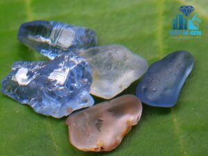 _Ceylon Natural Facet Grade Sapphire Rough Collection - city of gem ratnapura