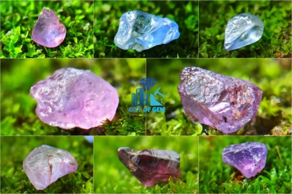 Facet Grade Rough Ceylon Natural Sapphire Collection - city of gem ratnapura