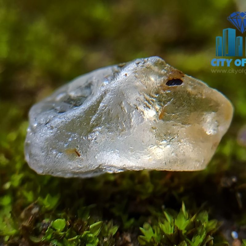 Saphir Brut D'Umba Non Traité 7.135 Ct - Tanzanie - Pierre Naturelle Pour Collection