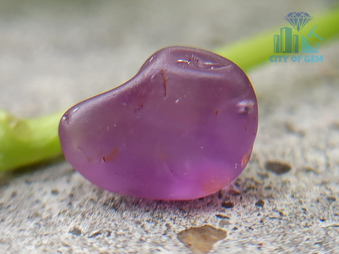 Pinkish purple store stone