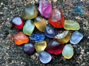 4_Facet Grade Natural Multicolour Rough Gemstones Collection - city of gem ratnapura