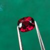 1_Green & Red - Natural Green Zircon and Red Garnet Couple from Sri Lanka -City of gem ratnapura