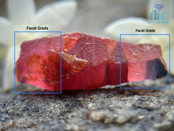 3_Natural Ruby Crystal from Kolonna Mining, Sri Lanka - Corundum Crystal - city of gem ratnapura