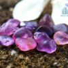 3_Facet Grade Ceylon Natural Sapphire Rough Stones - Pink to Purple Color Range - city of gem ratnapura