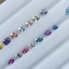 7_Ceylon Natural Faceted Multicolour Sapphire Collection - Cushion & Octagon Shape ' city of gem ratnapura