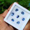 7_Ceylon Natural Blue Sapphire Faceted Gemstones Collection 1-2 Ct Range - city of gem ratnapura