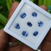 6_Ceylon Natural Blue Sapphire Faceted Gemstones Collection 1-2 Ct Range - city of gem ratnapura