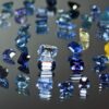3_Faceted Octagon Shape Various shades of Blue Sapphire Collection - city of gem ratnapura