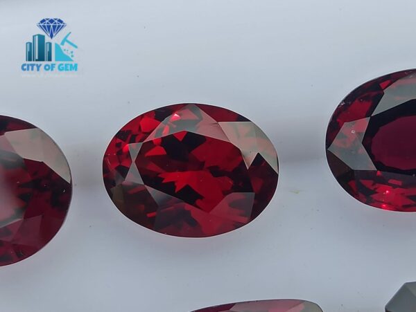 1_Natural Garnet Faceted Collection Oval, Cushion & Octagon - city of gem ratnapura