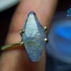 5_Sapphire Complete Double Terminated Bipyramidal Crystal with Good Transparency