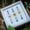 2_Faceted Blue Sapphire & Chrysoberyl Gemstones Set - city of gem ratnapura